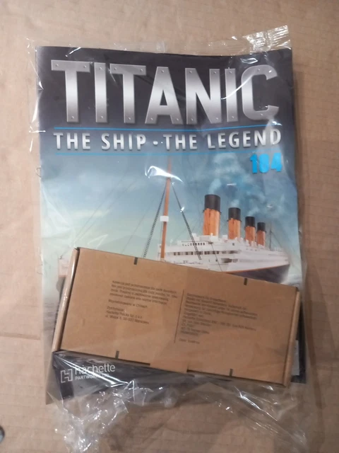 BUILD THE TITANIC SCALE 1:200 HACHETTE issue 184,Collector Edition,Only ...