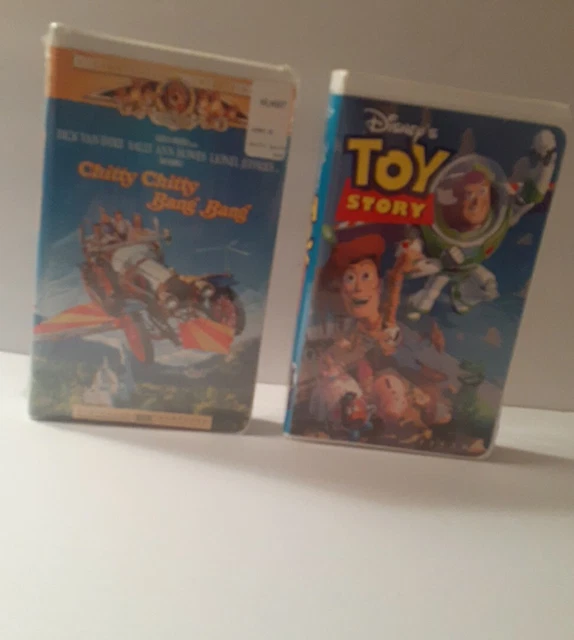 VINTAGE VHS CHILDRENS Unopened Movies Chitty Chitty Bang Bang Toy Story