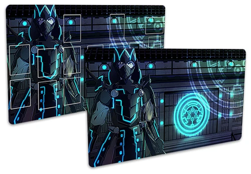 F2306 Free Mat Bag The Six Samurai Yariza Yugioh Deck Game Playmat YGO TCG Mat