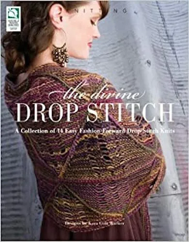 📙 Knitting Book - The Divine Drop Stitch by Kara Warner - 14 Projects