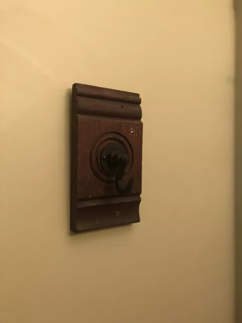 ARCHITECTURAL SALVAGE Door Plinth Block Wall Hanger