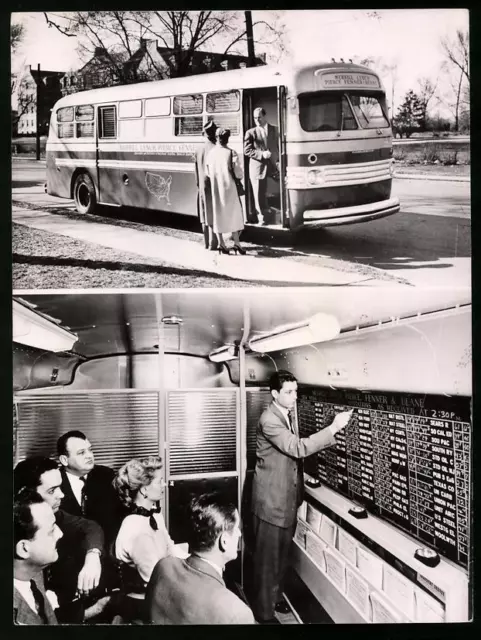 Fotografie Peter Steffen, Berlin-Pankow, Bus - Omnibus als fahrbare Wall-Street