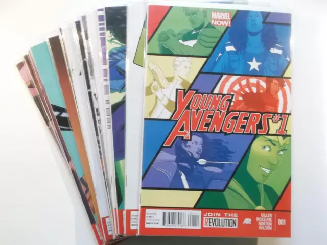 Young Avengers Heft 1 - 15 komplett US Marvel 2013 Zustand 1