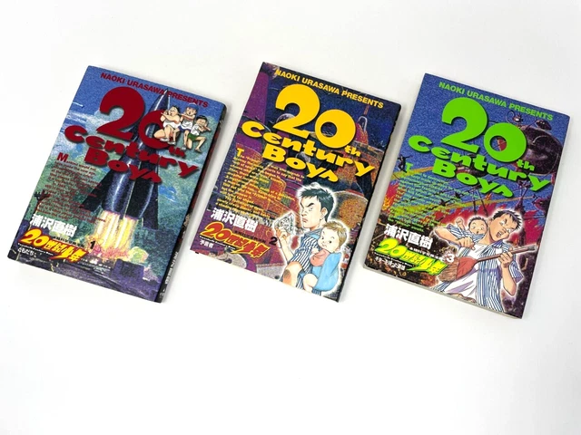 20TH CENTURY BOY Comics ALL 1ST PRINT Vol. 1 - 3 Naoki Urasawa Japanese