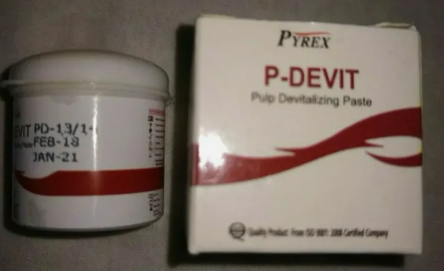 P-Devit pâte dévitalisante pâte 10 grammes livraison gratuite Pyrex...