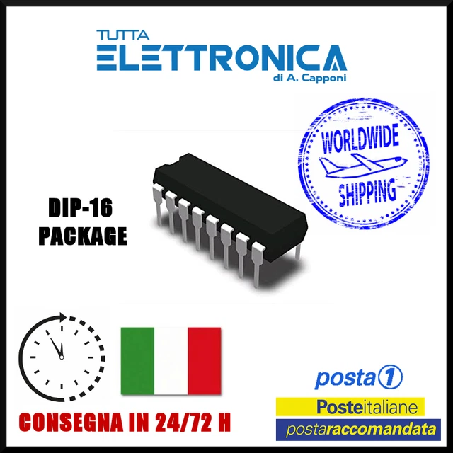 5 Pezzi MC1310P Originale MOT MC13 5 Circuiti Integrati MC1310P Originali MOT - DIP-14, Per Progetti Elettronici Vintage O Riparazioni Ricambi Elettronici MC1310 - Foto 6