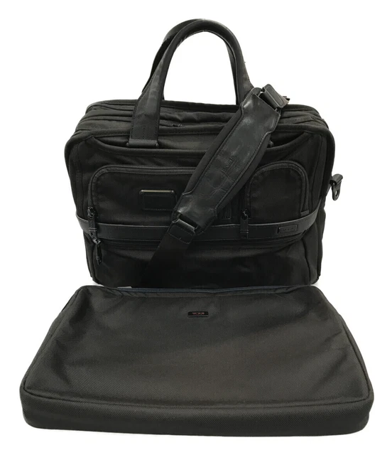 Tumi 2Way Briefcase Shoulder Bag Crossbody Mens 36046