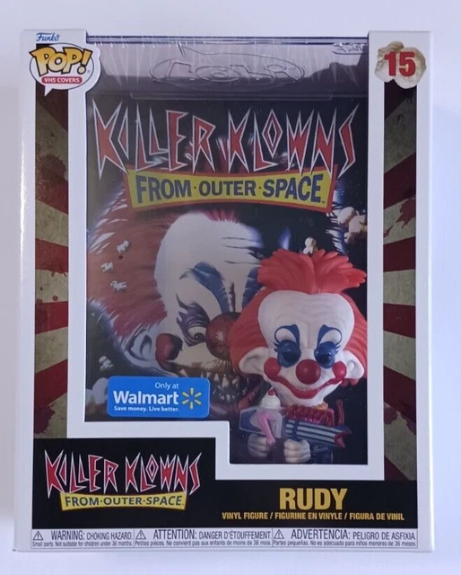 Funko Pop! VHS Cover-Killer Klowns From Outer Space Vinyl Figure Rudy In Hand!