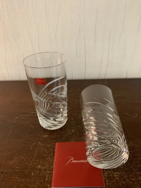 2 Krüge Arik Abgabe Aus Glas Baccarat (Preis Von Zwei )