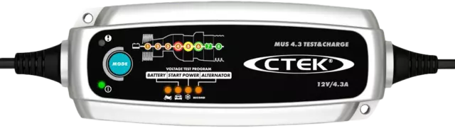 Ctek Battery Charger Mus 4.3 12V 56-959
