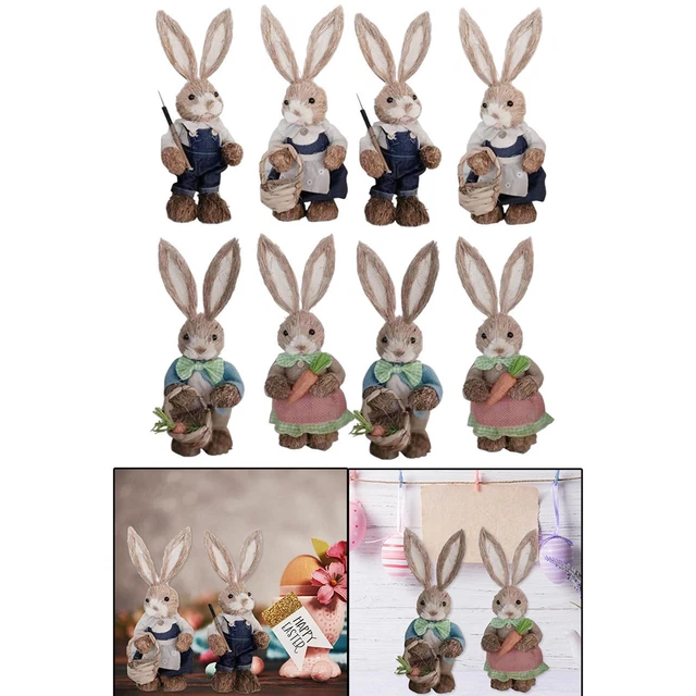Lot De Lapins Un Lapin Saliere Et Un Couple De Lapins Amoureux Faience Eur 00 Picclick Fr