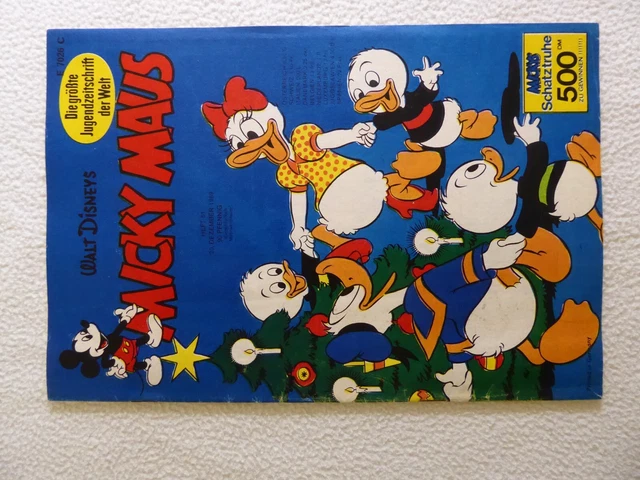 Micky Maus Jahrgang 1969 Nummer 51 mit KS, Bild und Schnippecke