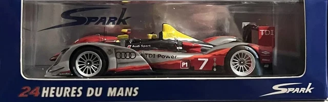 SPARK 1/43 S0692 Audi R15 TDI Plus #7 24h Le Mans 2010 Kristensen Capello McNish EUR 69,40
