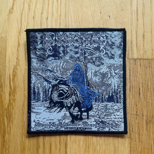 Dissection - Storm Of The Light's Bane -  Official Woven Patch © Blue Grape 2003