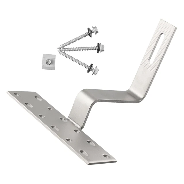 CROCHET VERTICAL SUPPORT Réglable Guide Rail Installation Outils ...