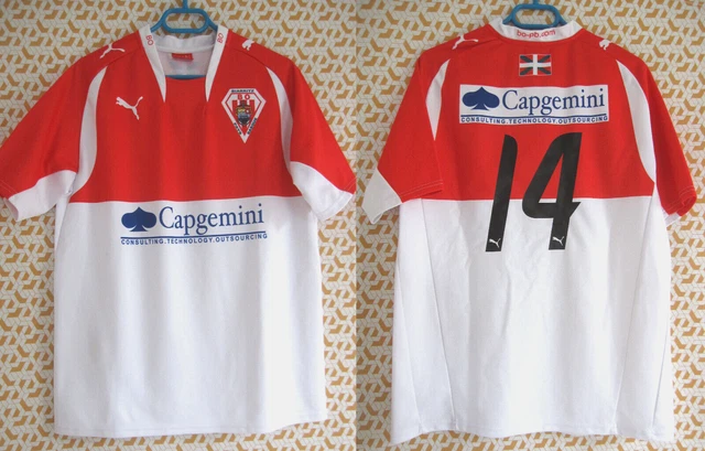 Maillot De Rugby Biarritz Olympique - Burrda - Taille XL - Dédicacé #20 - Match
