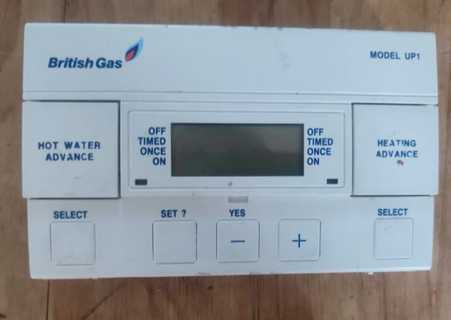BRITISH GAS 2CHANNEL Programmer Model UP1 £15.00 - PicClick UK