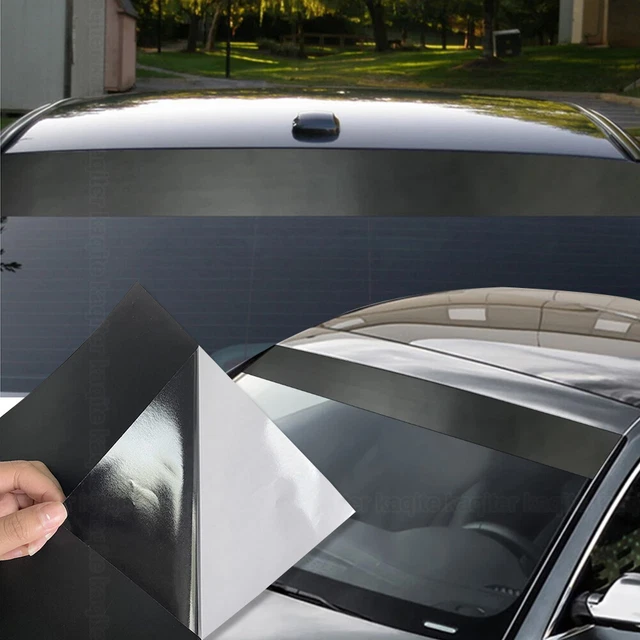 Find Brand New Universal Windshield Banner Matte Black Vinyl Decal Sun Strip In Hebron, Kentucky - Foto 7