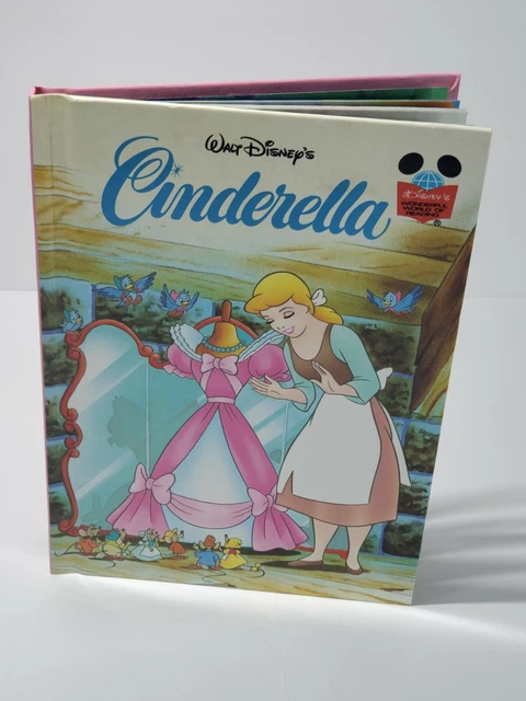 Walt Disney Cinderella Book Hardcover First American Edition 1995