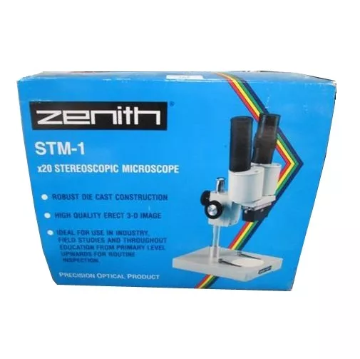 Zenith STM-1 x20 Stereomikroskop 60023 (UK Lagerbestand) 2