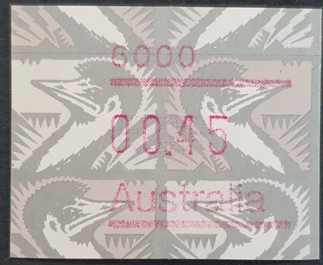 1992 Australian Frama Stamp Multiple Emus MUH