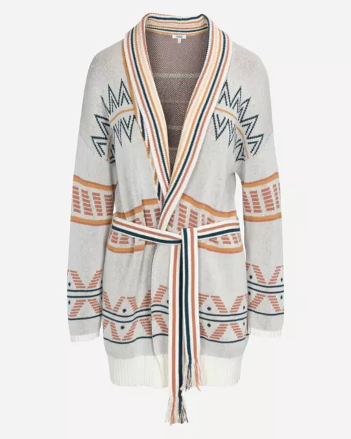 NWT Splendid Geometric Print Cardigan M 3