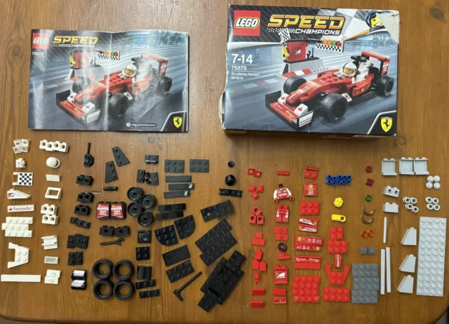LEGO SPEED CHAMPIONS Scuderia Ferrari SF16 H 75879 Box Manual 100 Complete 30.00 PicClick UK