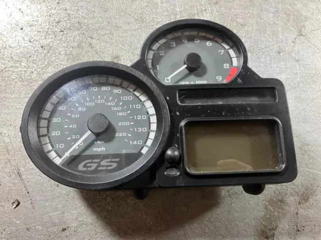 BMW R1200GS 2008 speedo clocks instruments