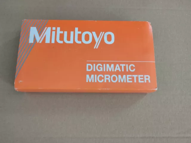 Mitutoyo 293-344-30 Digital Micrometer IP65 0.001mm Coolant Proof 0-1inch 0-25mm