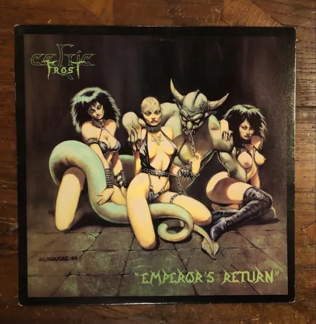 Celtic Frost "Emperors Return" Original 1985 Metal Blade Records Vinyl LP