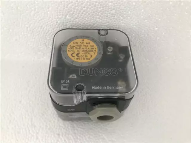 ONE NEW Interruttore pressione gas Dungs GW50A4 10A 250V 50-60Hz