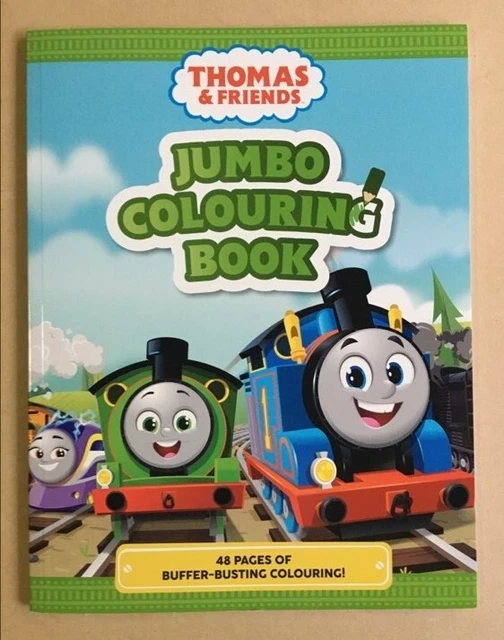 ~ THOMAS AND Friends Jumbo Colouring Book ~ Thomas the Tank Engine ...
