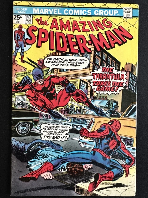 The Amazing Spider-Man #147 Marvel Comics 1st Print Bronze Age 1975 VG/Fine