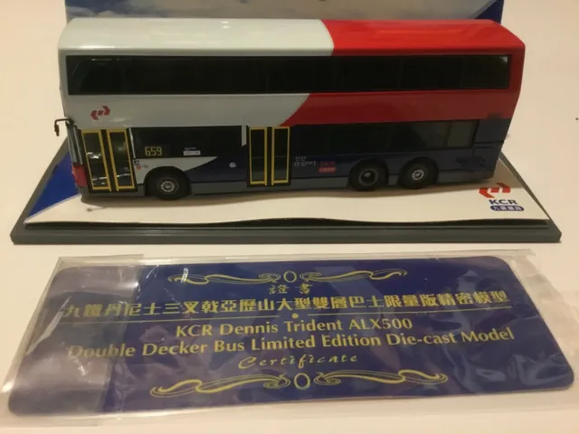 Corgi 44407 - Kowloon & Canton Railway (Kcr) Bus - Dennis Trident Alx500 - New
