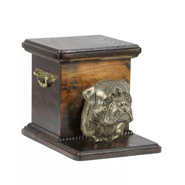 Pet Cremation Urns for Dog's ashes,dog statue pet memorial Casket Ash Box URN