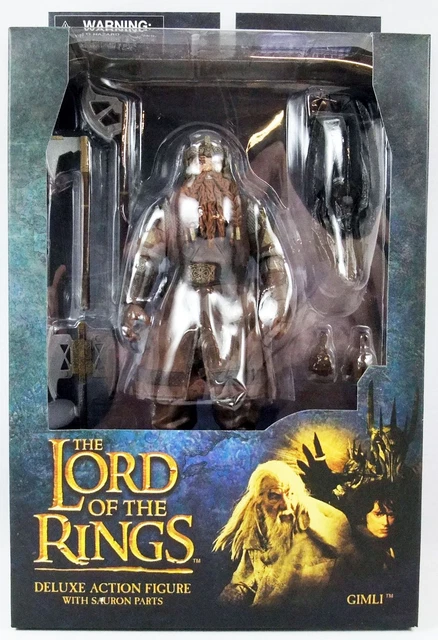 Diamond Select Toys San Diego 2024 – Figurine Le Seigneur Des Anneaux Gimli Fils De Gloin – 12,7 Cm Édition Limitée 1500 Pièces