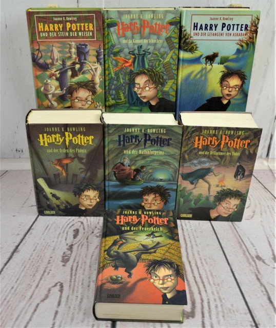 Harry Potter Bücher 1-7 Deutsch HARRY POTTER Büchersammlung Band 1-7 , deutsch, komplett, guter Zustand