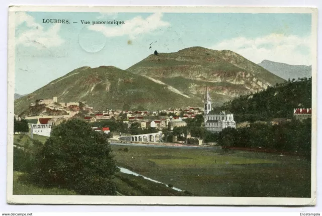 CPA - Carte postale-FRANCE- Lourdes - Vue Panoramique - 1908 (CP3367)