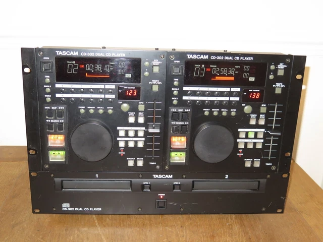 TASCAM CD-302 DUAL CD Player For DJ £55.89 - PicClick UK