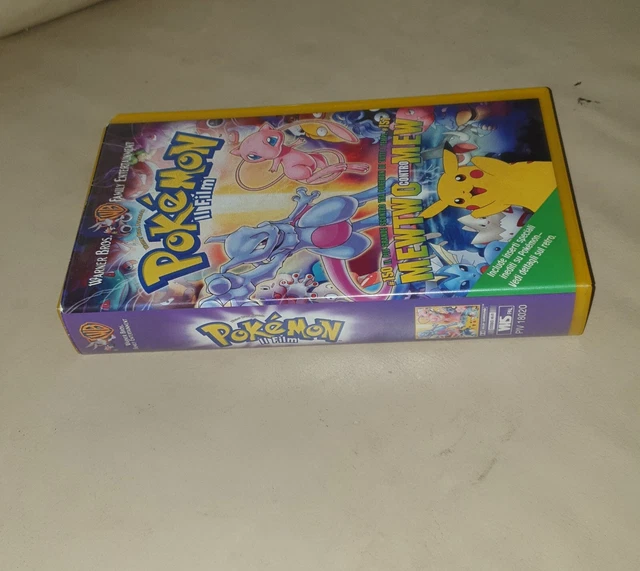 POKEMON IL FILM MEWTWO CONTRO MEW WARNER BROS. VHS