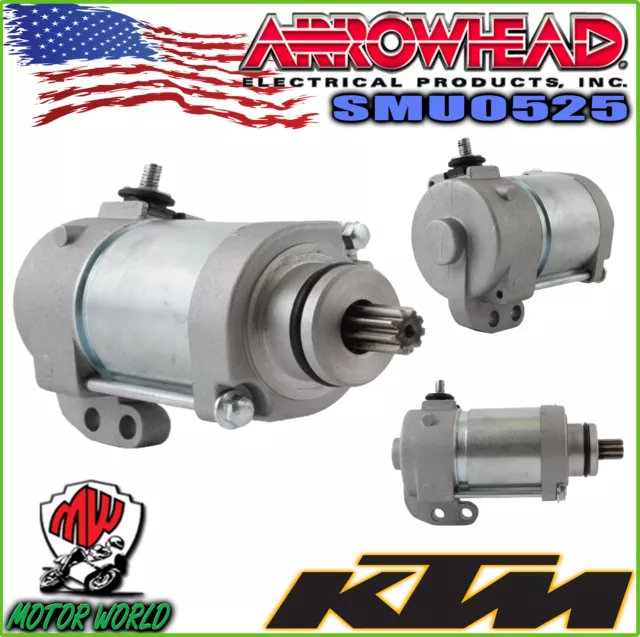 SMU0525 Motor de Arranque Arrowhead KTM 300 EXC Six Days 2008 2009 2010 2011