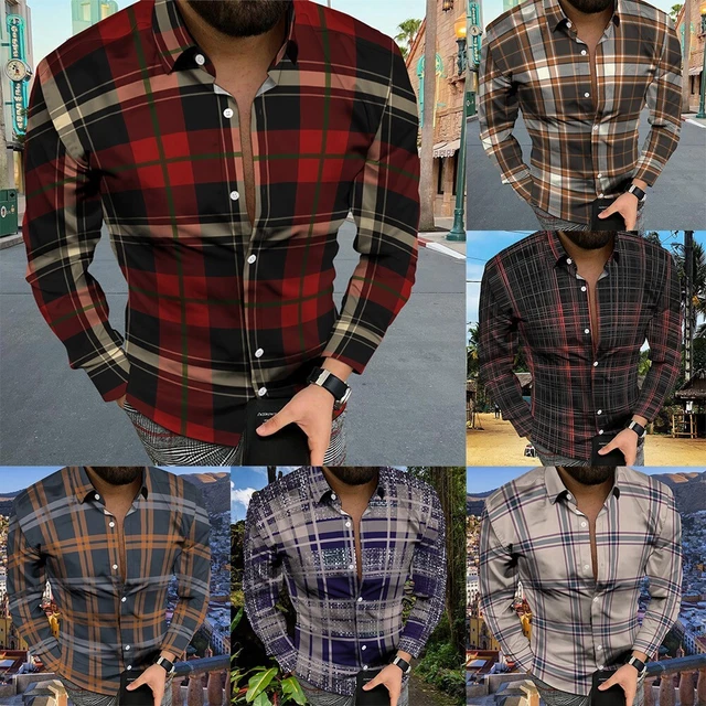 La chemise à carreaux avec les manches courtes pour homme rouge Bolf 4510 ROUGE