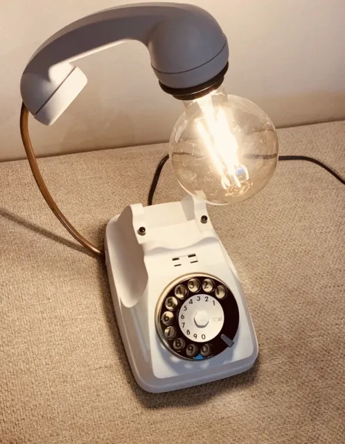 Bellissima lampada telefono a disco sip vero vintage