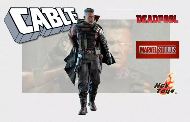 Figura Sideshow/Hot Toys - MARVEL Deadpool 2 - Cable escala 1:6