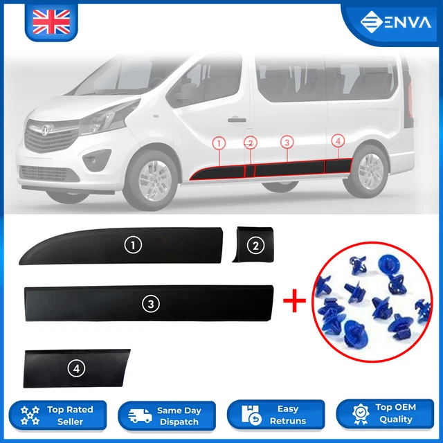 FOR VAUXHALL VIVARO TRAFIC PRIMASTAR 01-14 SIDE SLIDING DOOR SILL Repair Panel 375531014851 5