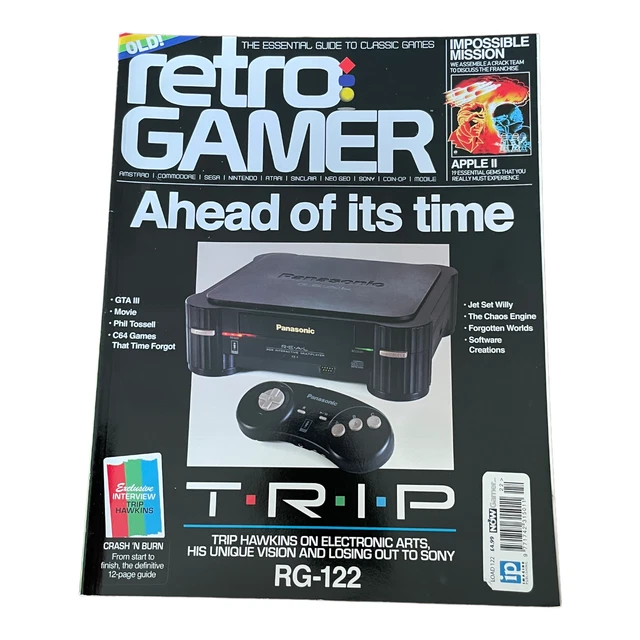 Retro Gamer Magazine Issue 122 - GC/Panasonic 3DO/GTA III/C64/Chaos Engine/UK 🐙