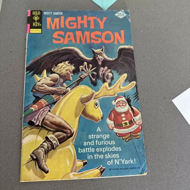 MIGHTY SAMSON Vol.1 #30 (December 1975, Gold Key Comics)