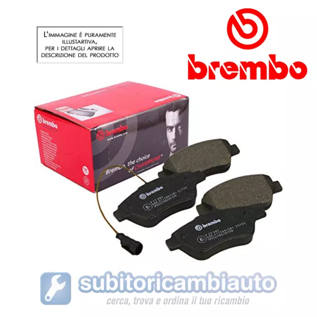 P23097 Kit Pastiglie Freno A Disco Anteriori Originali Brembo P23097