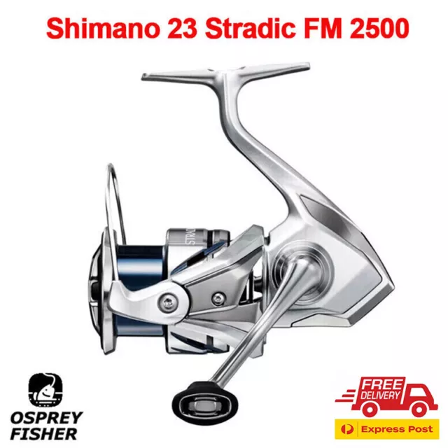 2023 SHIMANO STRADIC FM Spinning Fishing Reel 6/1BB Freshwater