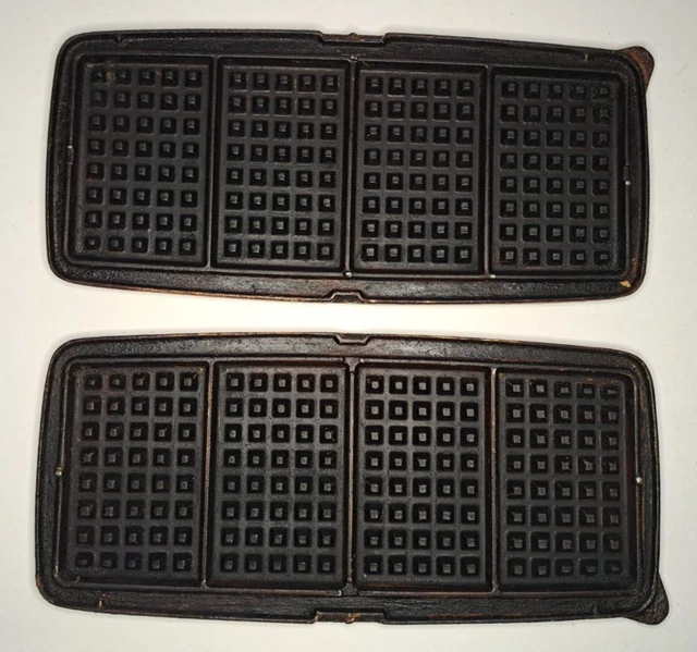 VINTAGE SUNBEAM WAFFLE Baker And Grill Waffle Maker Machine WBK